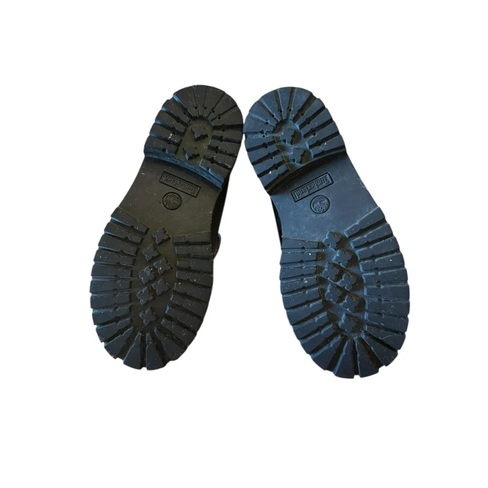 Timberland Junior Nubuck Boots 3.5 Black Premium 6 Inch Waterproof‎ Kids Youth